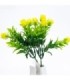 Flor decorativa artificial 2 piezas