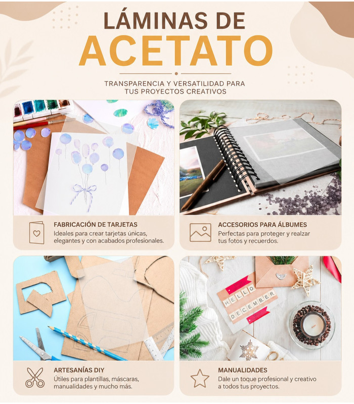 LAMINA ACETATO A4