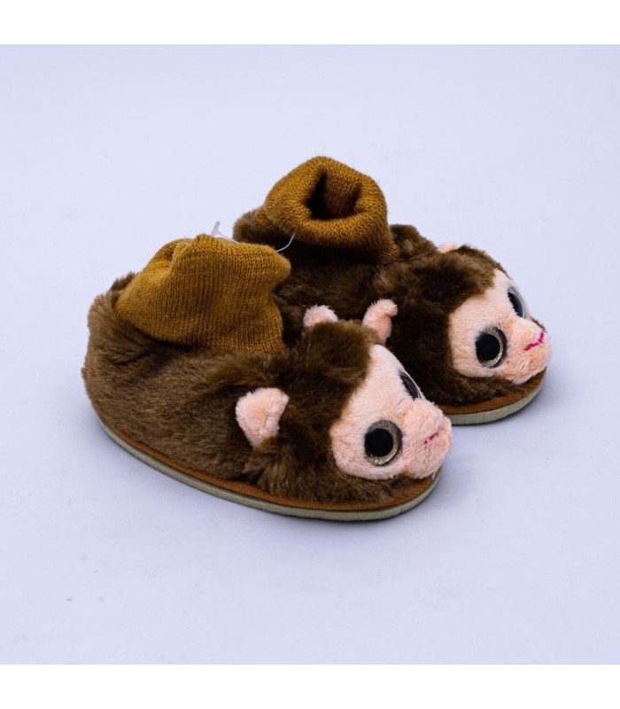 Pantufla con diseño animal chico 22-27
