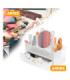 ORGANIZADOR PVC CON ESPEJO 2 DIVISIONES