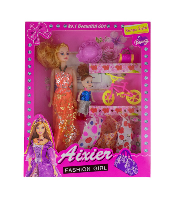 MUÑECA CON ACCESORIOS FASHION GRIL
