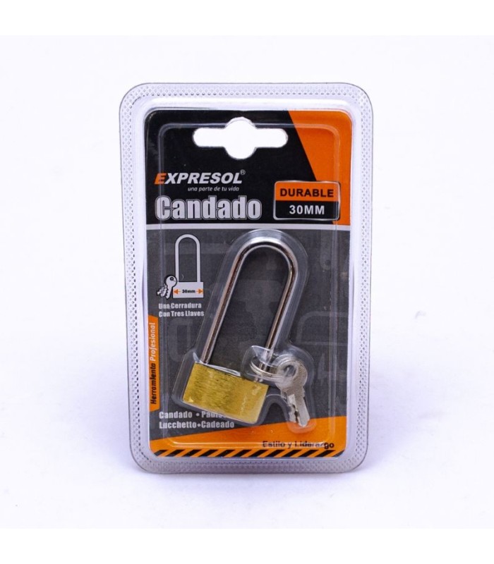 Candado 30mm largo expresol