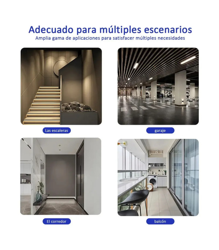 PORTA FOCO CON SENSOR DE MOVIMIENTO