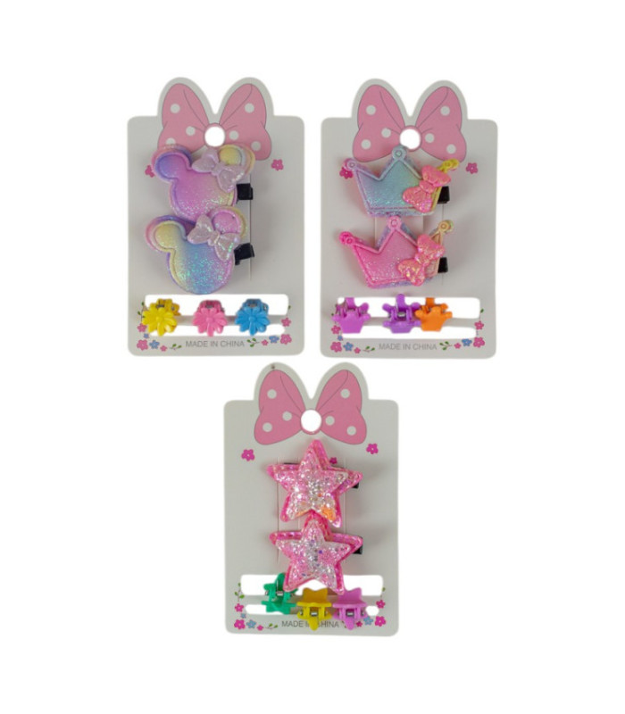 SET HEBILLA INFANTIL 5PCS