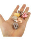 PINZA CABELLO RECTANGULAR 2.5CM 12PCS