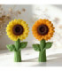 MOLDE SILICONA GIRASOL CON TALLO 7x12CM