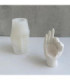 MOLDE SILICONA PORTA VELA MANO 16.3x8.5CM