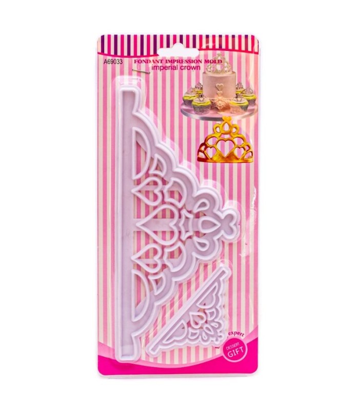 Molde diseño corona 2pc