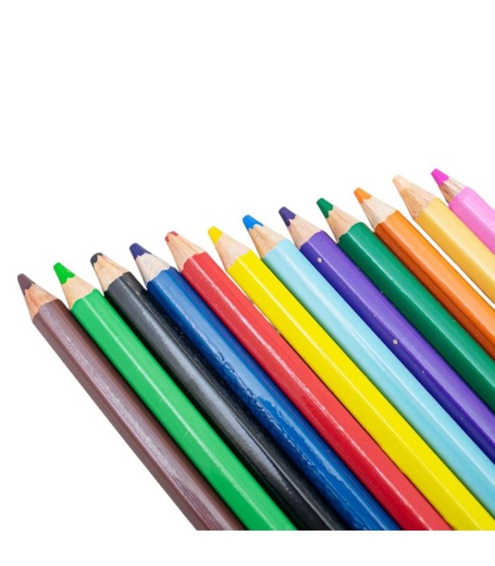 Lápiz de color grueso 12 lápices