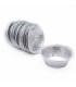 Molde para tarta de aluminio 250pc