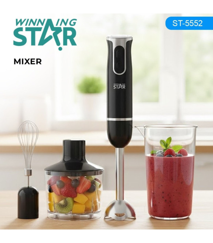 BATIDORA DE MANO 4PCS WINNING STAR