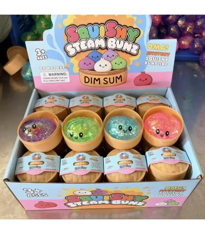 SQUICHI DUMPLING 5CM COLORIDO GLITTER