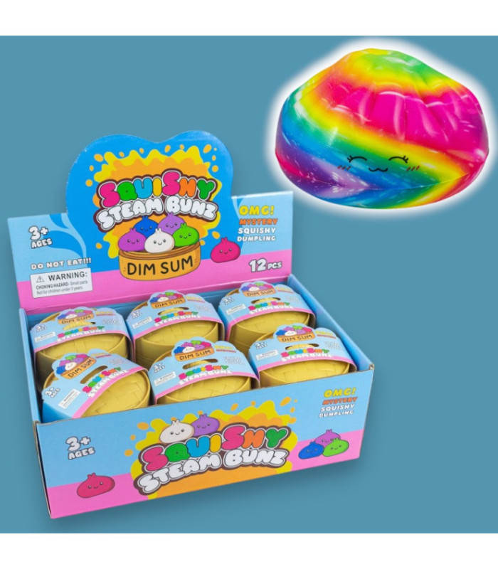 SQUICHI DUMPLING 8.5CM MULTI COLOR