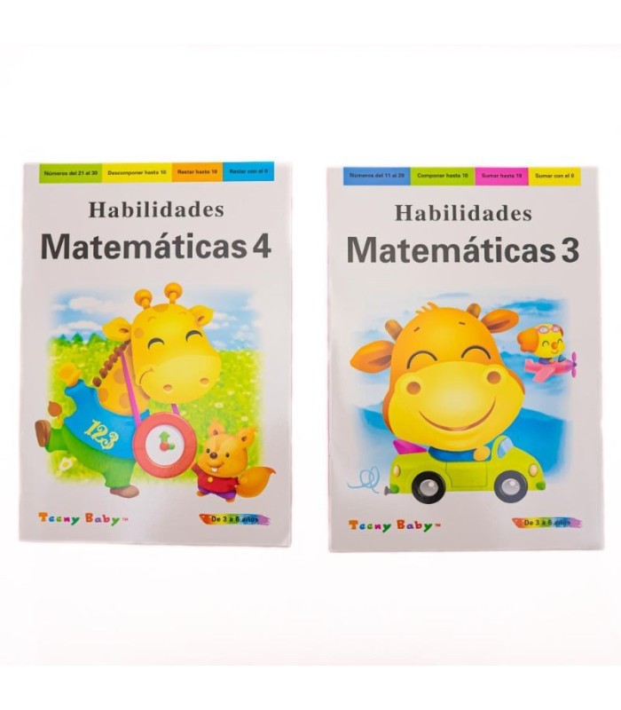 Cuaderno para dibujar MATEMATICAS 1,2,3,4.
