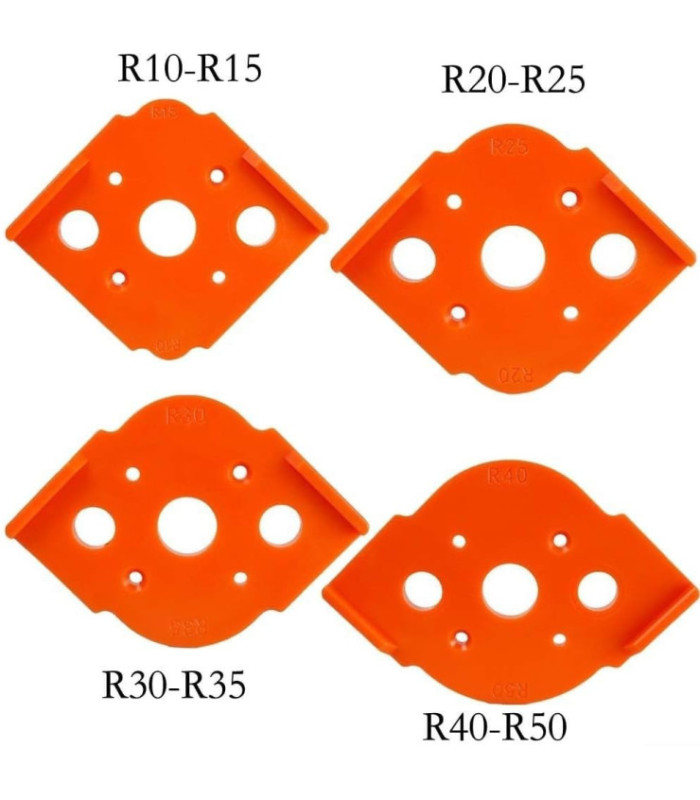 SET DE PLANTILLA PARA BORDES 4PCS