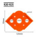 SET DE PLANTILLA PARA BORDES 4PCS