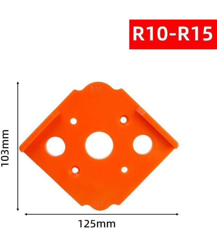 SET DE PLANTILLA PARA BORDES 4PCS