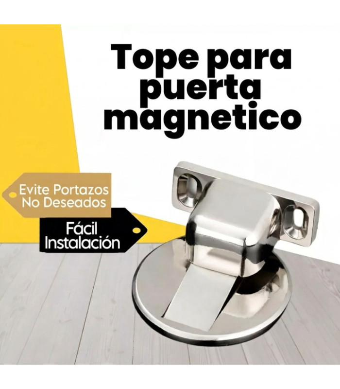 TOPE PARA PUERTA MAGNETICO SOBRE PISO