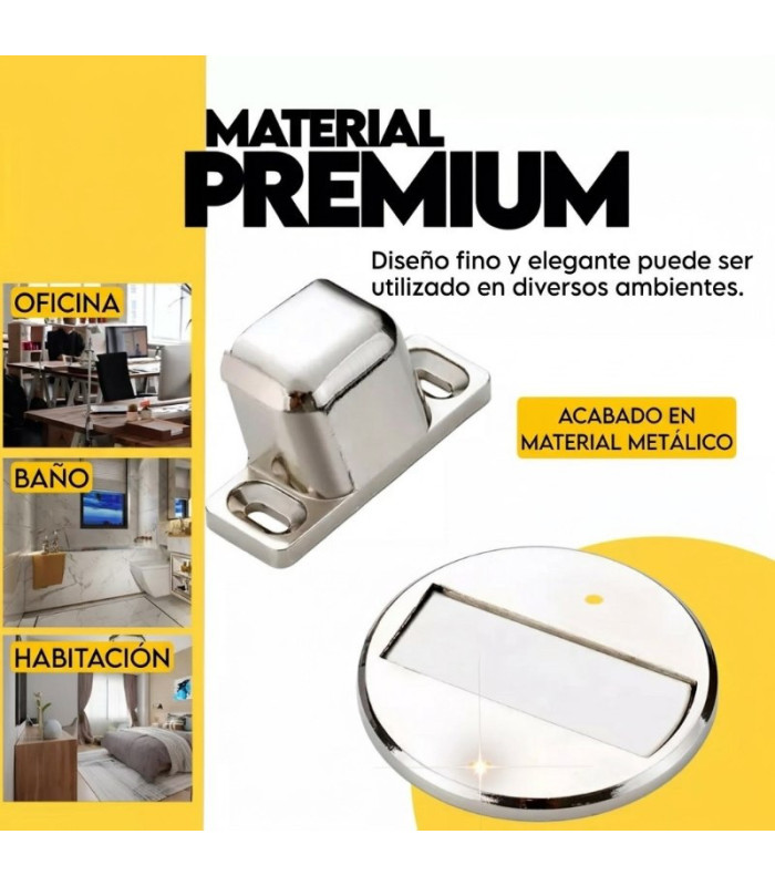 TOPE PARA PUERTA MAGNETICO SOBRE PISO