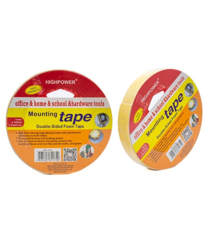 Cinta doble fax 1.8cmx5m