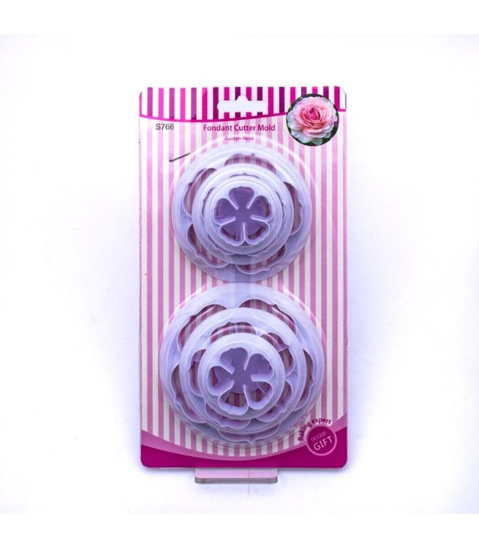 Molde para repostería diseño de flor
