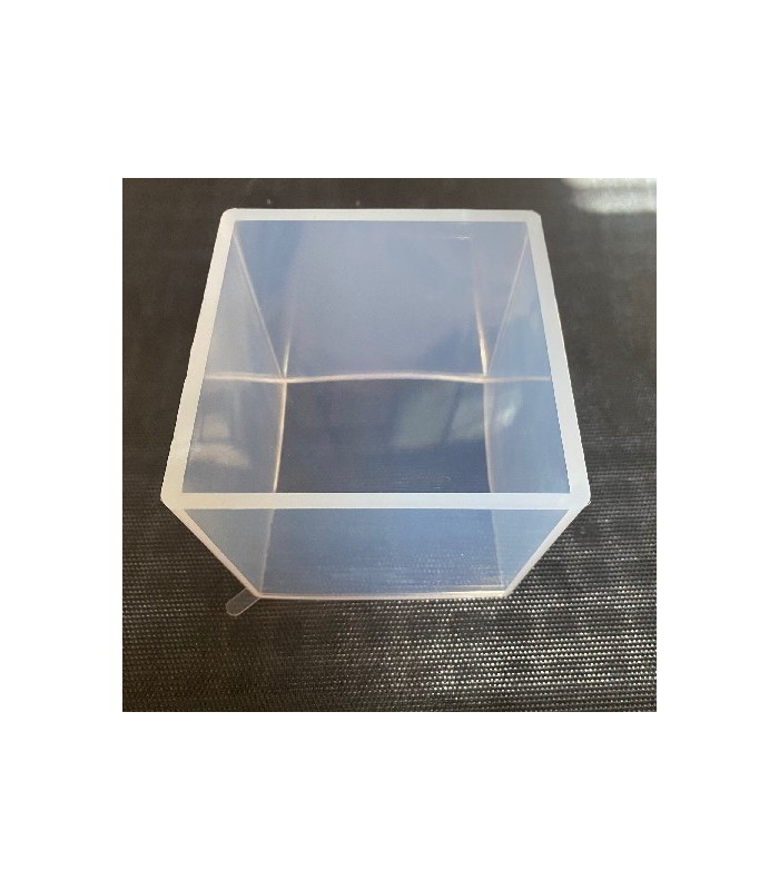 Molde de silicona cubo 10x10x10cm