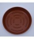 Base para plantera marrón 20cm