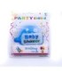 Vela baby shower forma biberon