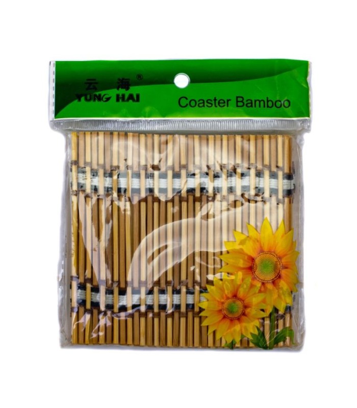 Individual de bambú  6pc 10x10