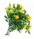 Flor decorativa artificial 2 piezas