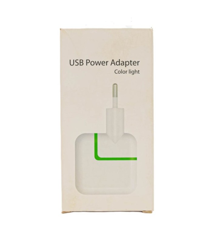 Cargador USB con LED