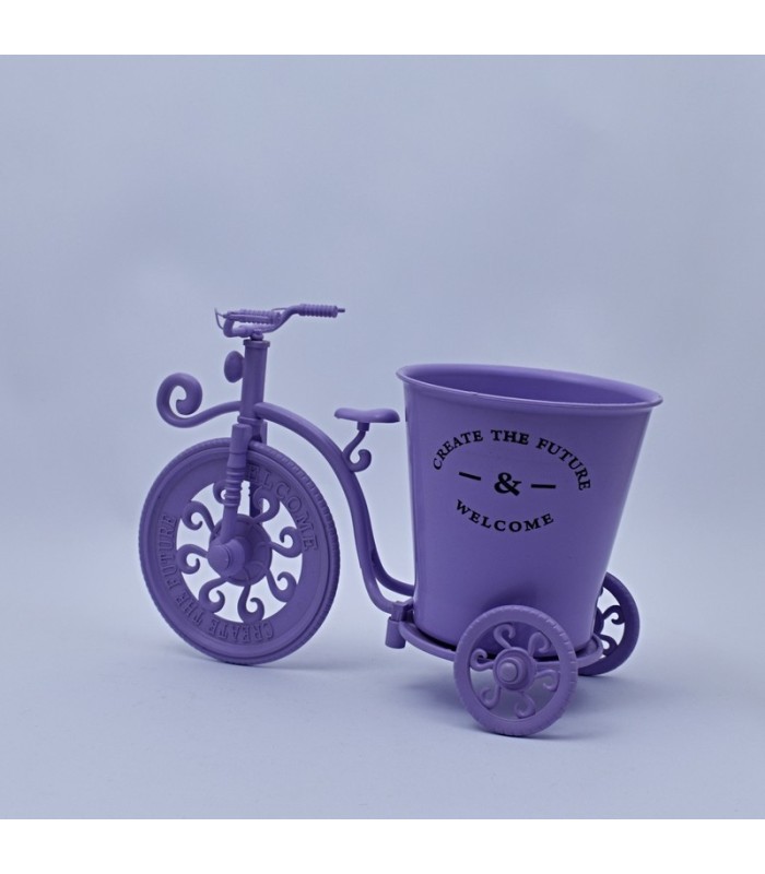 Florero forma de bicicleta