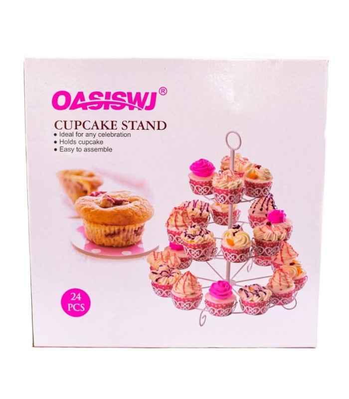 Soporte para cupcake de metal 3 niveles