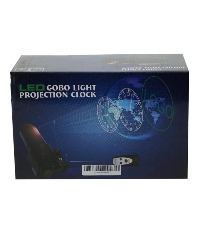 Proyector de reloj analógico con control