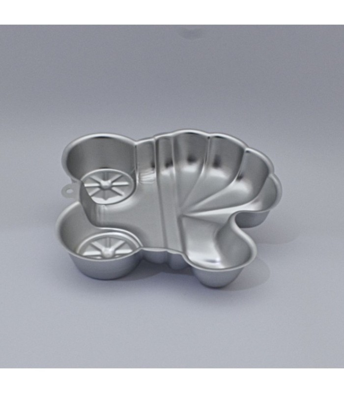 Molde de aluminio diseño carrito