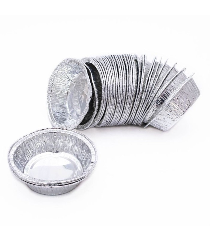 Molde para tortita de aluminio 150pc