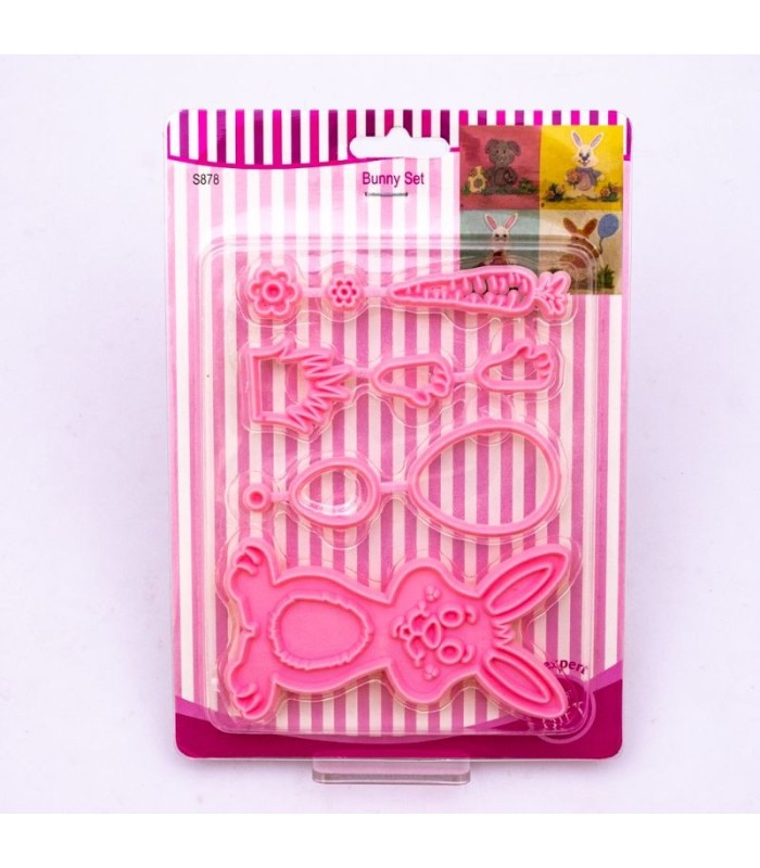 Molde para repostería diseño de conejo