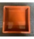 Molde silicona cuadrado, para horno 17x17x5cm
