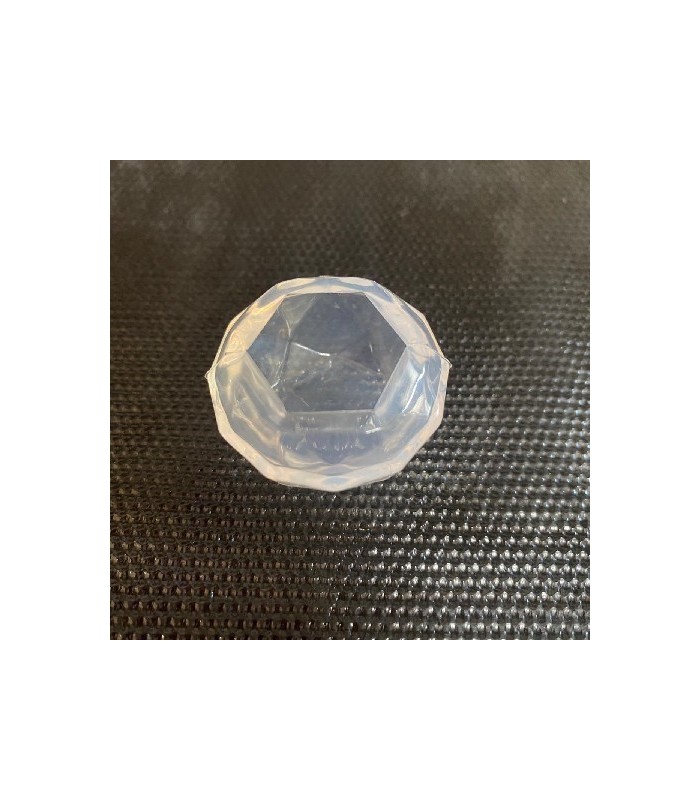 molde de silicona poliedro hexagonal 30mm