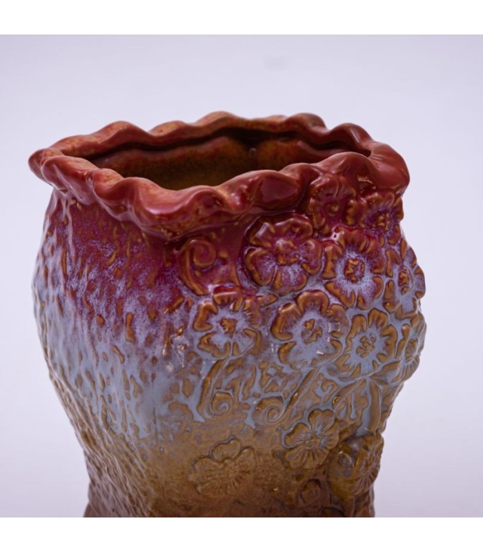 Maceta diseño jarrón 10.5x10x14.5cm