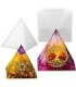 Molde de silicona diseño piramide 185x160x155mm