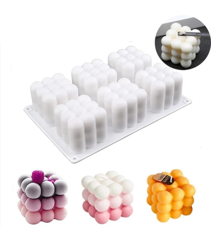 Molde de silicona cubo 229x150mm