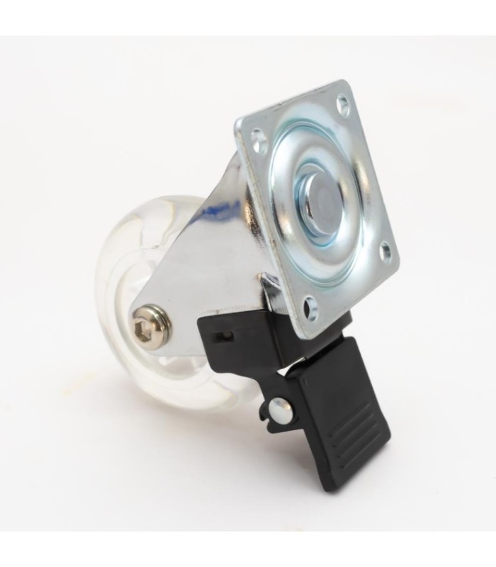 Rueda para mueble 62mm 30kg freno