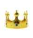 CORONA PLASTICA DORADA