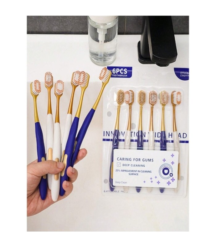 SET DE CEPILLO P/ DIENTE 6PC