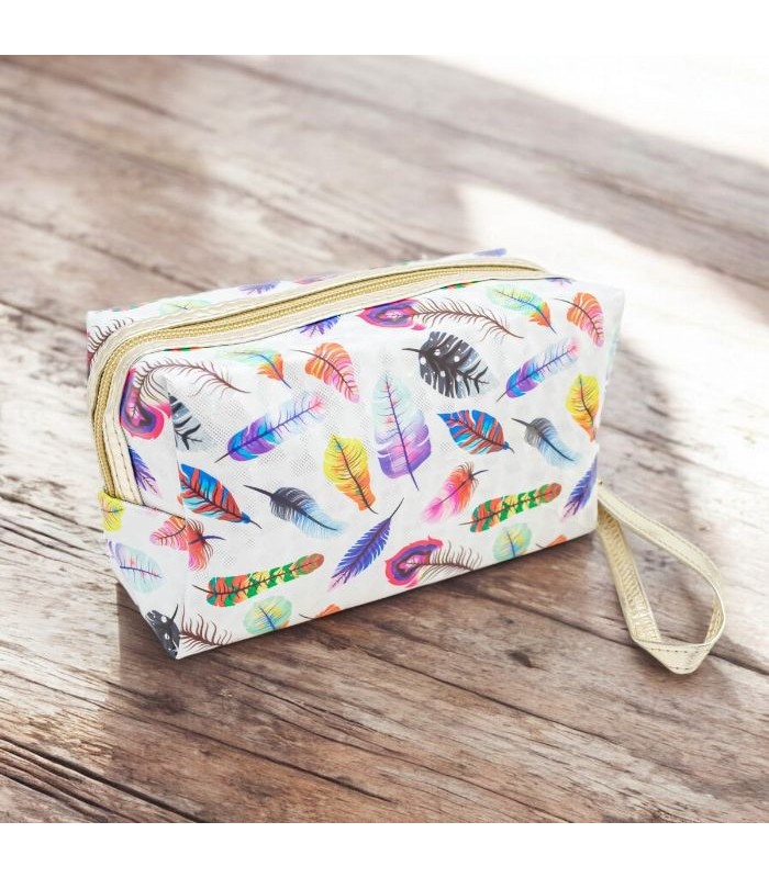 Porta cosmético con diseño