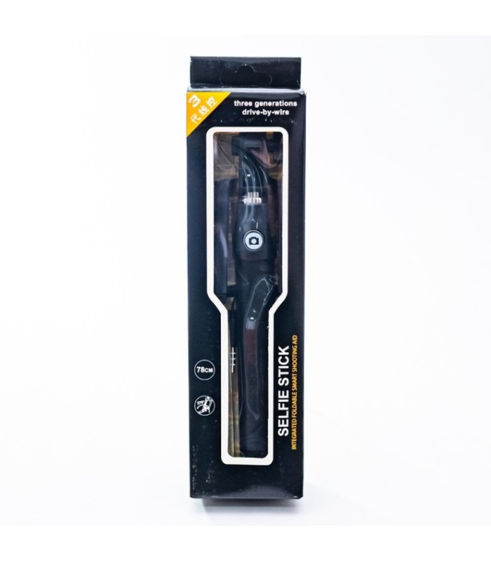 Palo para selfie 78cm entrada de audio
