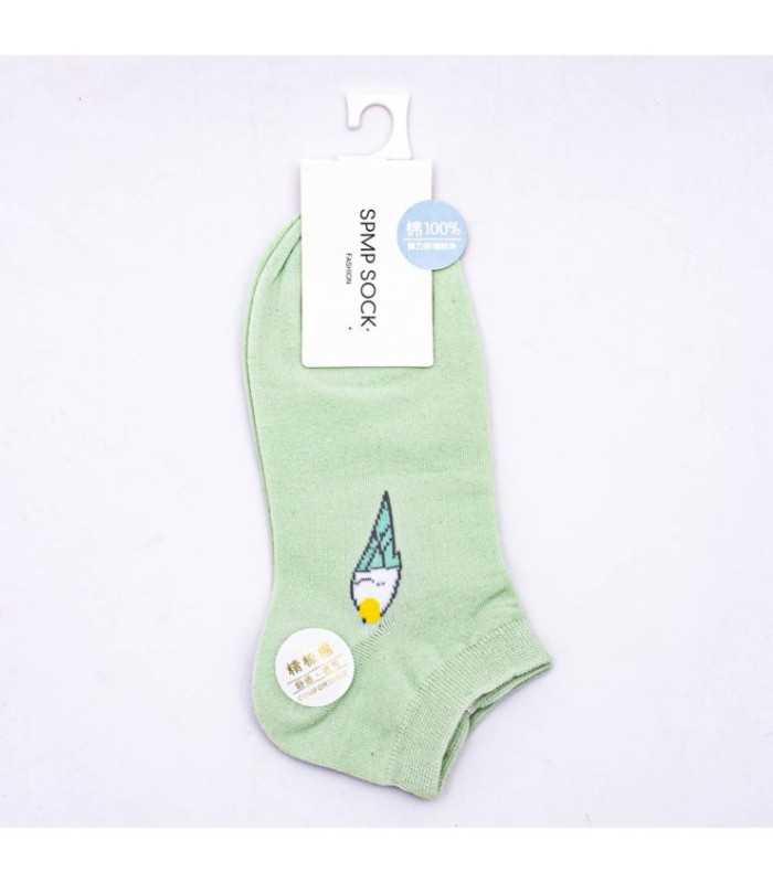 Media de algodón soquete 1 par