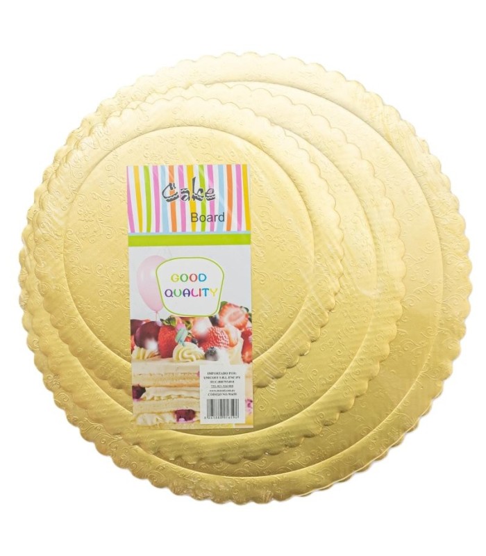 Base para torta 3 piezas