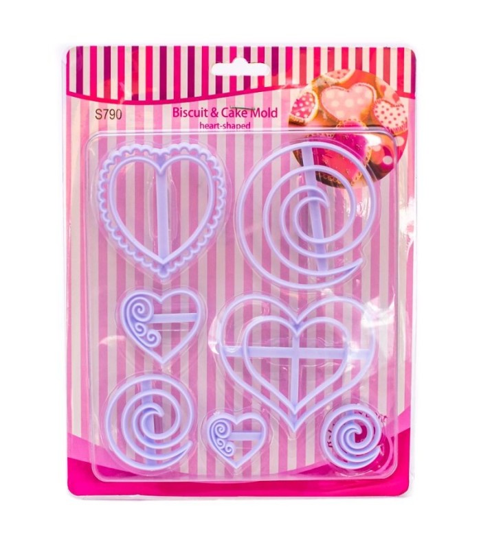 Molde para galletas 7pc